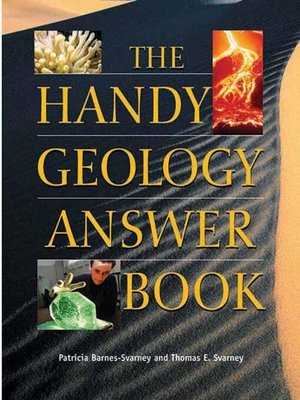 cover image of The Handy Geology Answer Book